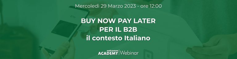 Scopri di più sull'articolo Buy Now Pay Later per il B2B: il contesto Italiano