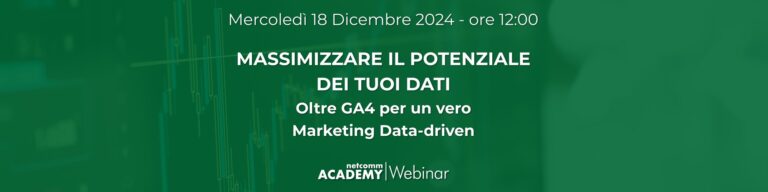 Scopri di più sull'articolo Massimizzare il Potenziale dei tuoi Dati: Oltre GA4 per un vero Marketing Data-Driven